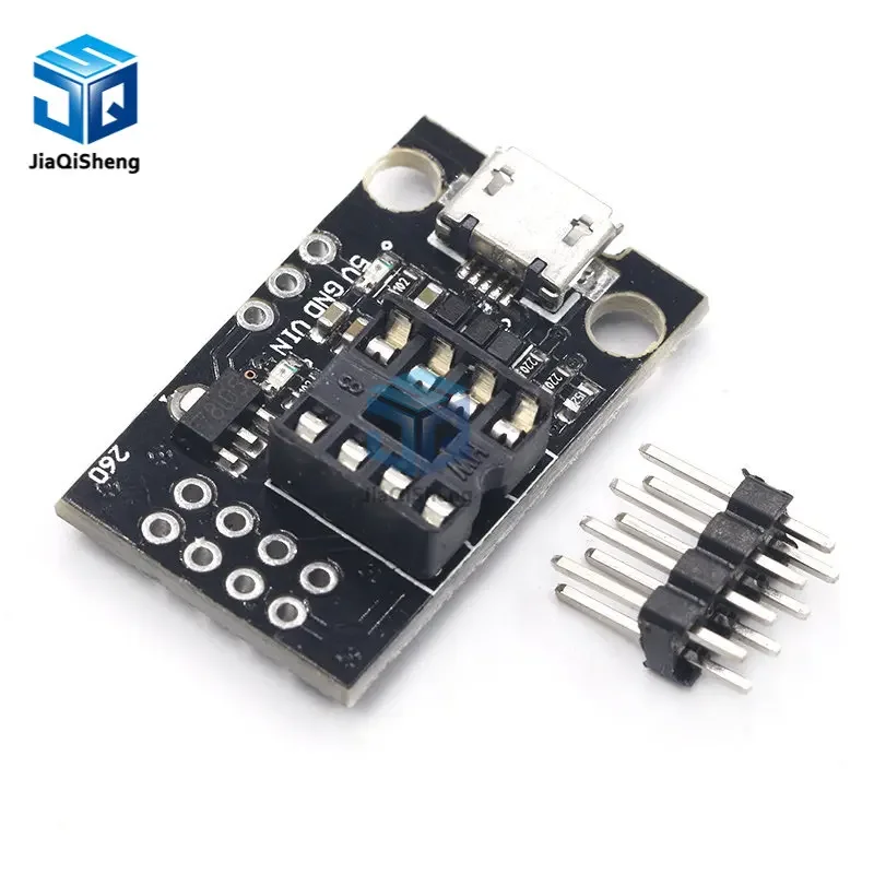 ATtiny13A / ATtiny25 ATtiny45 ATtiny85 Pluggable ATTINY Development Programming Bare Board