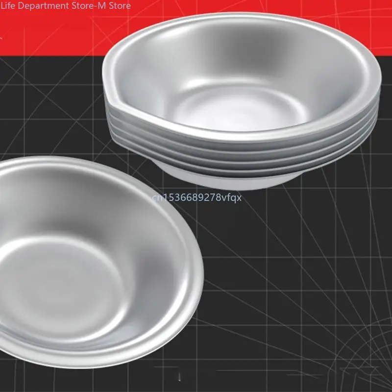 Набор палитр для макияжа из нержавеющей стали 6 шт