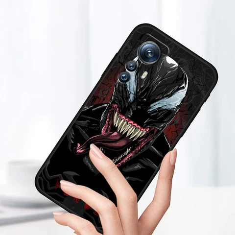 Чехол для телефона с принтом Venom Marvel для Xiaomi Mi 14 13T 13 12T 12 11T 11i 11 A3 10T 10 9 Pro Lite