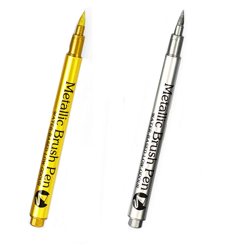 

Металлические ручки для рисования золото/серебро