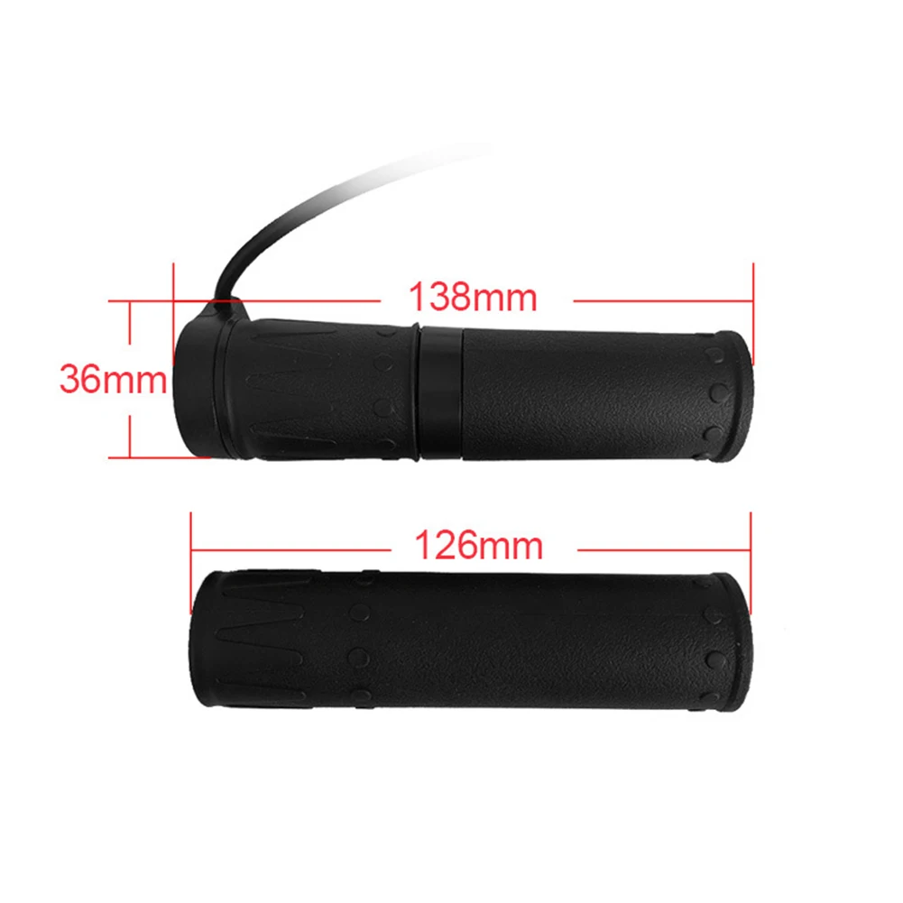 

Ebike Half Twisting Throttle 196g 3 Pin WP Plug 31.5cm Wire Length Black Right Hand Outdoor Durable And Practical