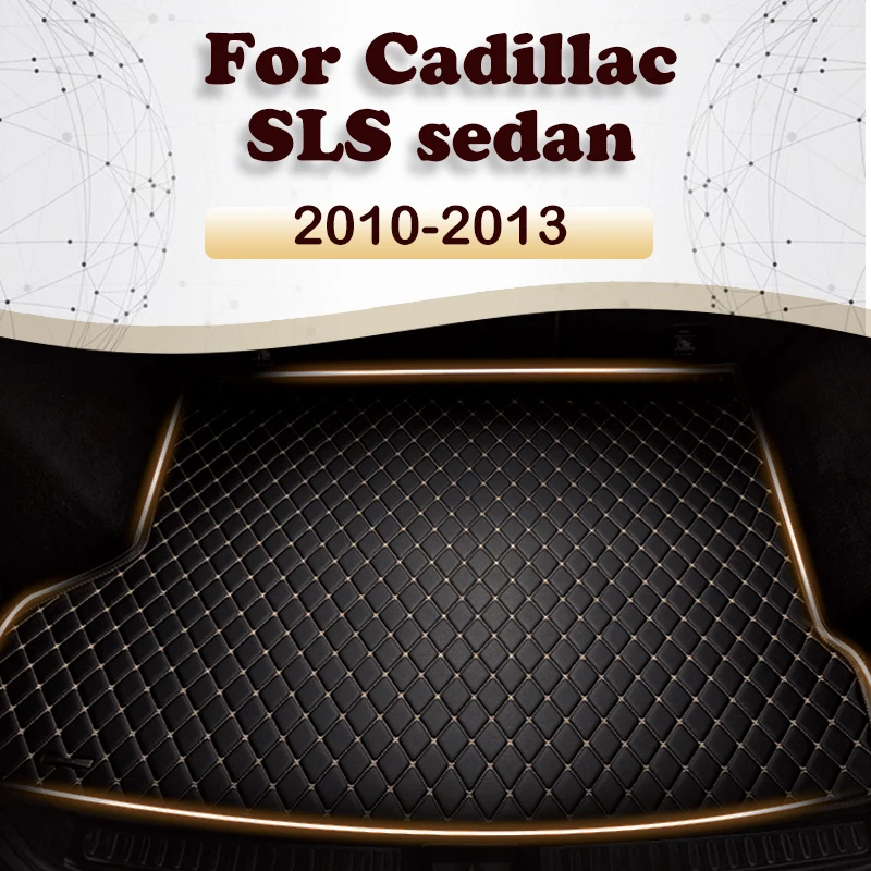 

Car Trunk Mat For Cadillac SLS Sedan 2010 2011 2012 2013 Custom Car Accessories Auto Interior Decoration