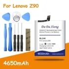 Аккумулятор высокой емкости BL246 4650 мА  ч, качественный, для Lenovo VIBE SHOT Z90  Z90-3 Z90-7, запасной аккумулятор + Бесплатные инструменты