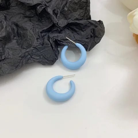 DAIZHEMEI Серьги-капельки акриловые сердечки