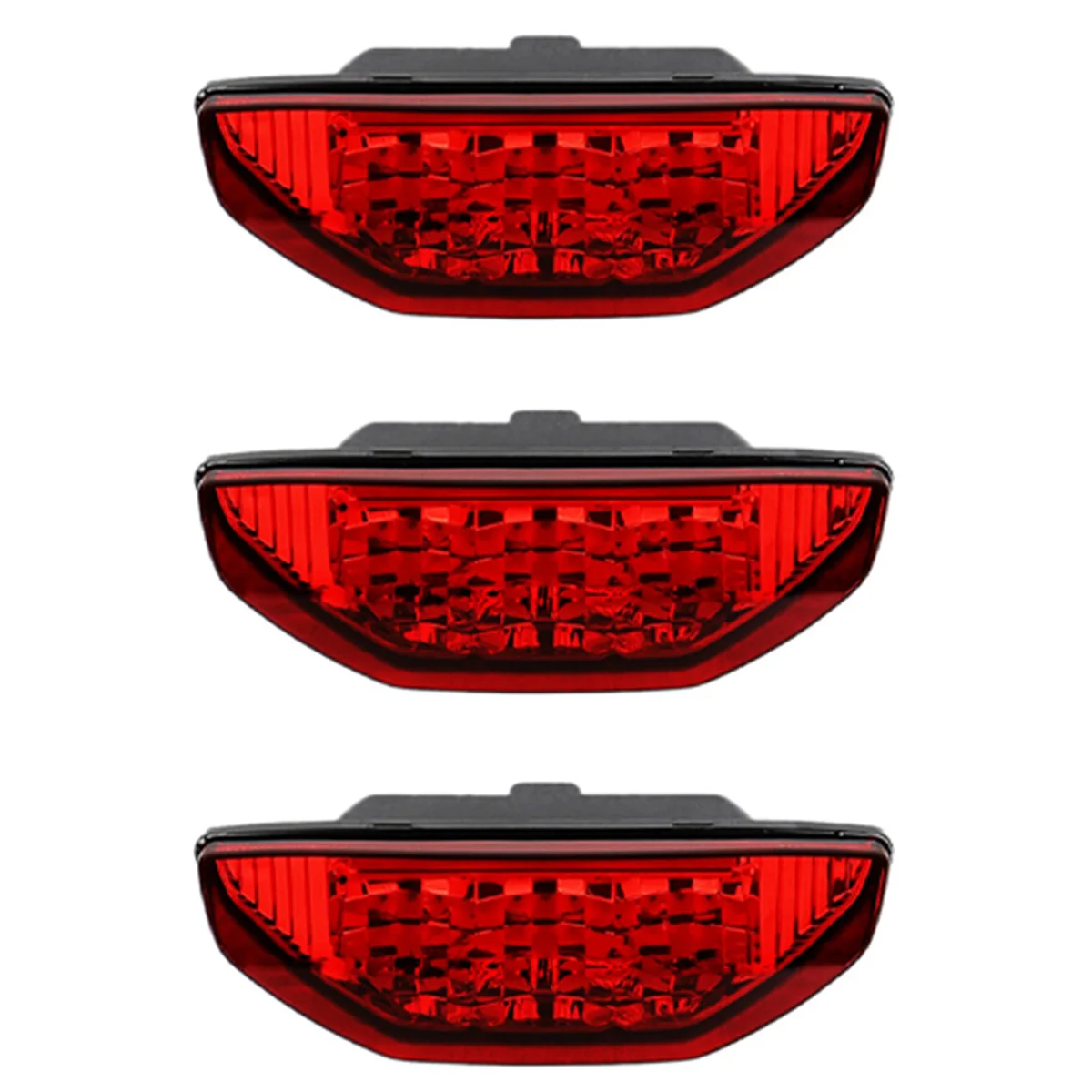 

3X красный задний фонарь для ATV для Honda TRX420 TRX500 Rancher Foreman TRX 400EX RUBICON TRX250 2006-2015