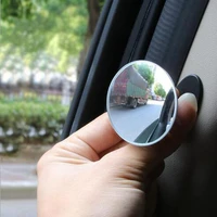 angle adjustable car rear view convex mirror rearview mirror vehicle blind spot rimless mirrors blind spot mirror hd for car