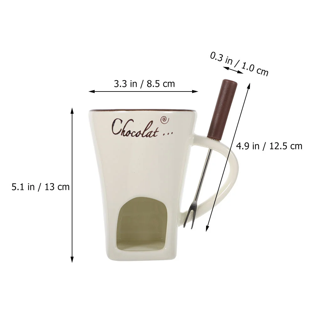 Шоколадное фондю подогреватель масла миска горшок плавильщик