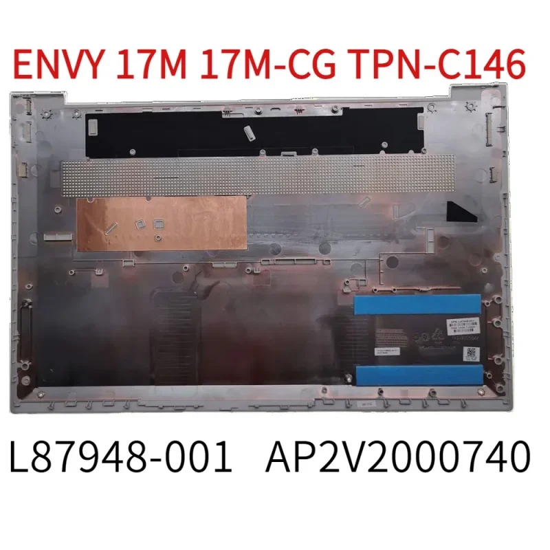 Новинка оригинальная задняя крышка для ноутбука HP ENVY 17M 17M-CG серебристая нижней