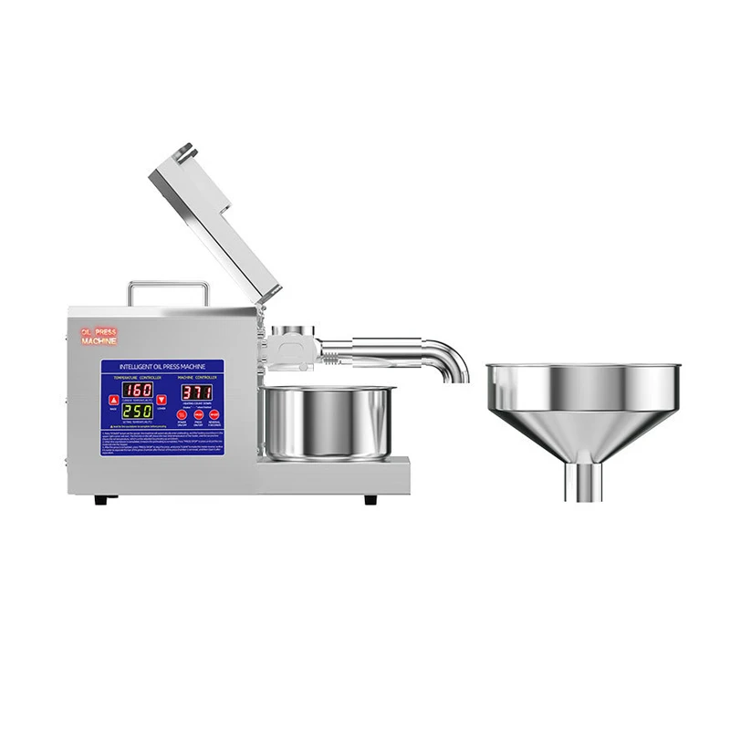 Пресс для масла 950 Вт коммерческий экстрактор из нержавеющей стали с контролем
