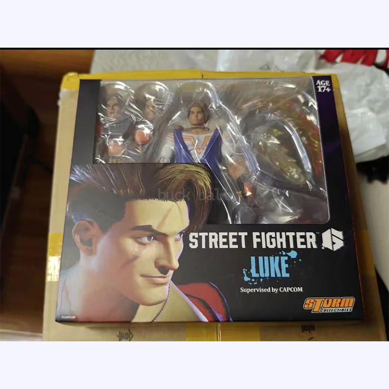 Storm Toys Уличный истребитель Фигурка Люка Аниме Фигурки Капоком Игра Модель Статуя