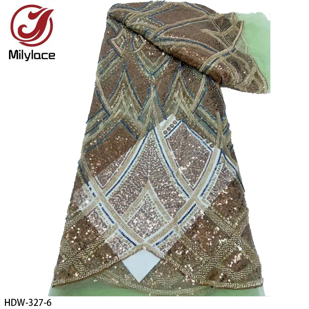 Африканские блестки кружево вышивка Фотофон 5 ярдов для женского свадебного