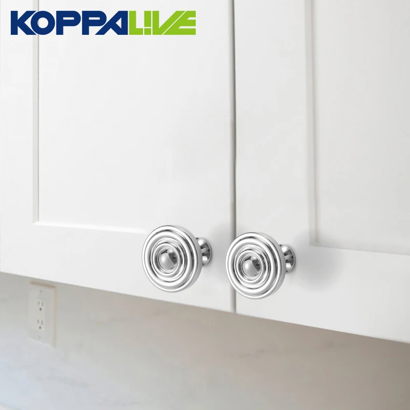 KOPPALIVE Латунные ручки для мебели, хромированные ручки для шкафа, круглые ручки для кухонного шкафа, золотые ручки для ящиков комода, ручки для шкафа