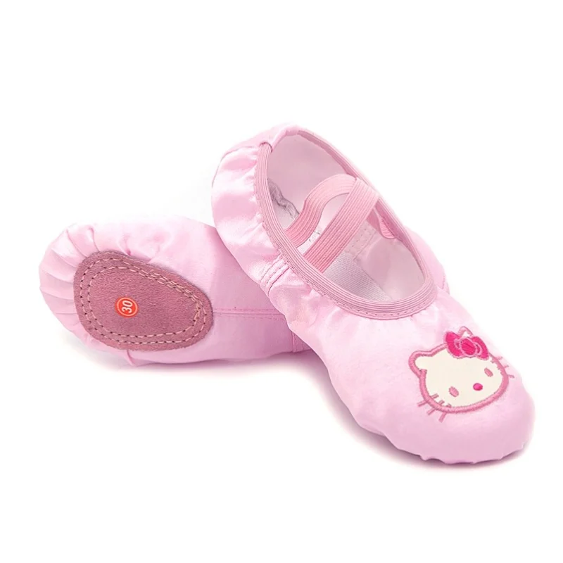 

Hello Kitty Cartoon Dancing Shoes Children Kindergarten Girls Dancing Soft Sole Shoes