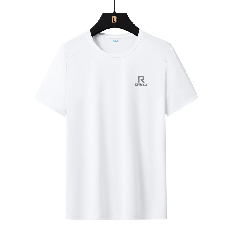 

Быстросохнущая Спортивная уличная одежда для спортзала, модная футболка большого размера 8XL, топ в японском стиле с короткими рукавами, черная, белая, лето 2023, футболка