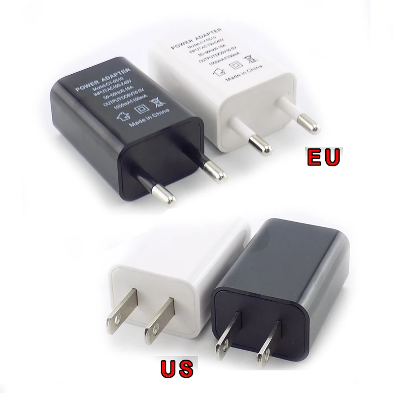 Портативное дорожное USB-зарядное устройство A7 5 В 1 А адаптер питания настенное