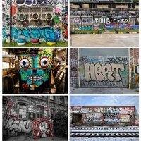vinyl custom graffiti theme photography backdrops studio props vintage brick wall photo photography background 211218ock 03