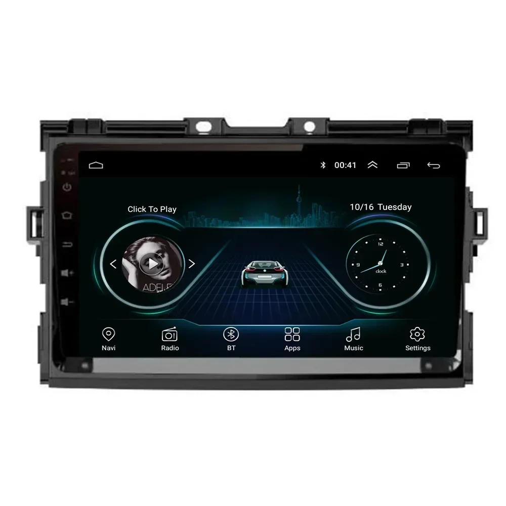 2 Din Android 13 Автомобильный стерео радио DVD GPS Мультимедийный видеоплеер 5G WiFi DSP Carplay