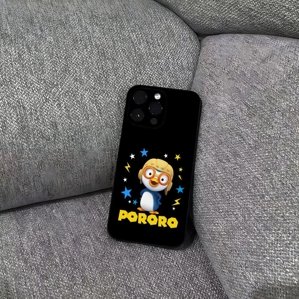 Фото Чехол для телефона P-pororoES The Little Penguin для iPhone 17 Pro Max 16 15 14 Pro Max 13 11 Air Plus, силиконовый чехол №4