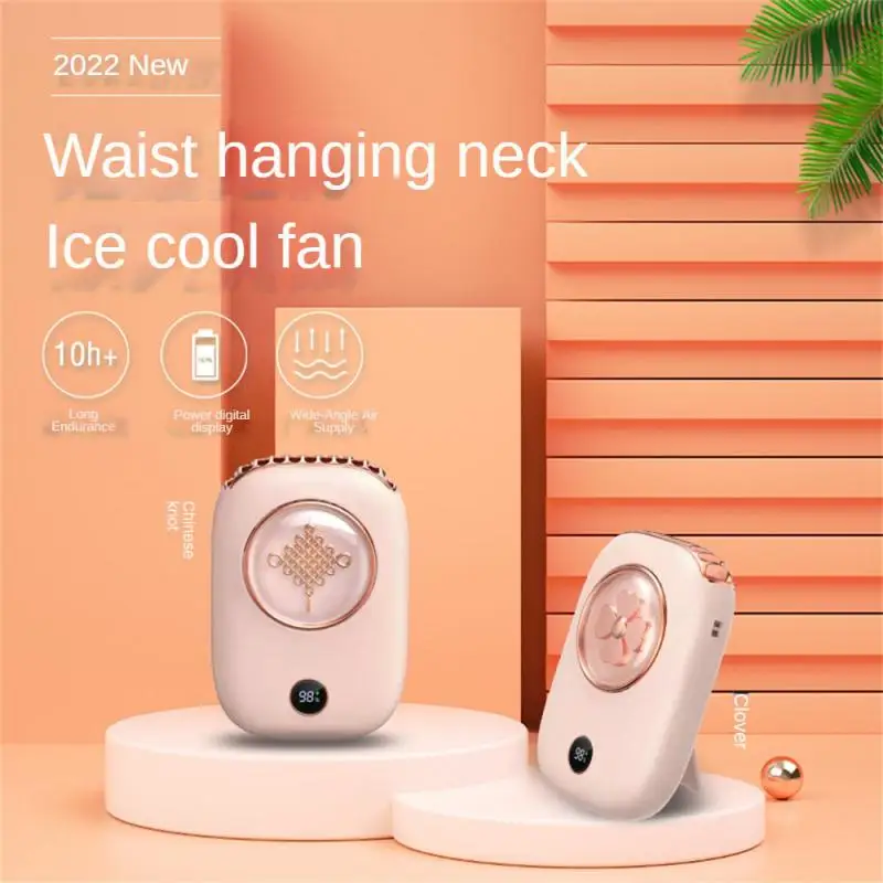 

Silent Operation Hanging Neck Fans 3 Adjustable Air Volume Large Capacity Battery Air Conditioning Portable Lasting Life