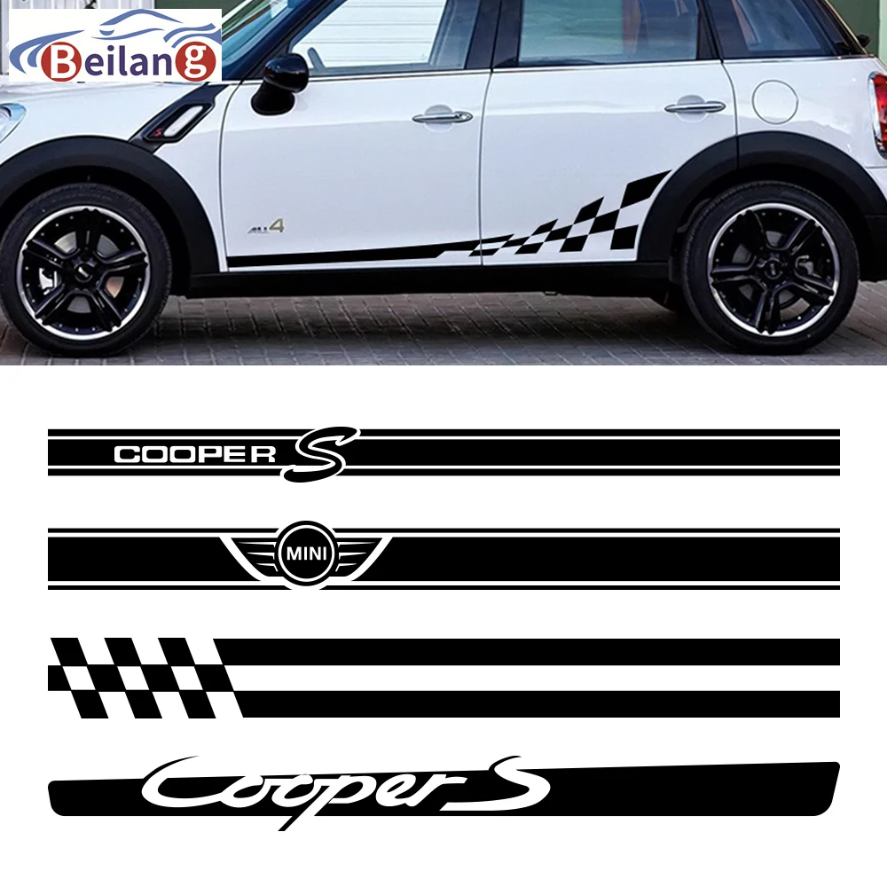

Doordash автомобиль длинные боковые фотообои для Mini Cooper R56 R57 R58 R50 R52 R53 R59 R61 Countryman R60 F60 F55 F56 F54 Авто DIY