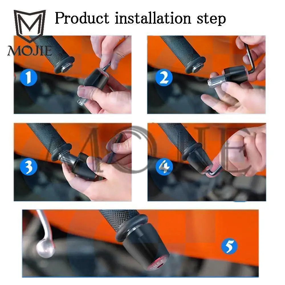 głosem dla DUCATI ST4 S ABS 2004-2006 ST4-S 2005 Waga CNC Chwyty kierownicy antywibracyjne Silder Plug Akcesoria moto