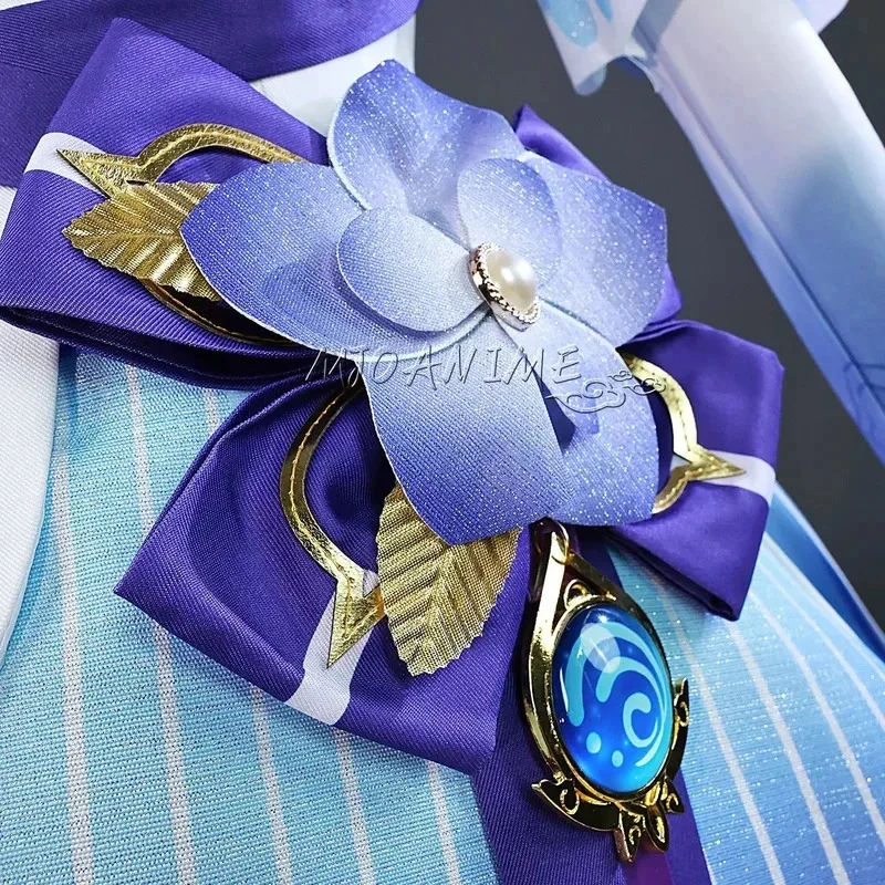 Фото Новый стильный полный комплект костюма-униформы Genshin Impact Breeze Of Sabaa Nilou для косплея (платье) Wiw;3'f,6;t.8'x;4'v\7,h/ №5