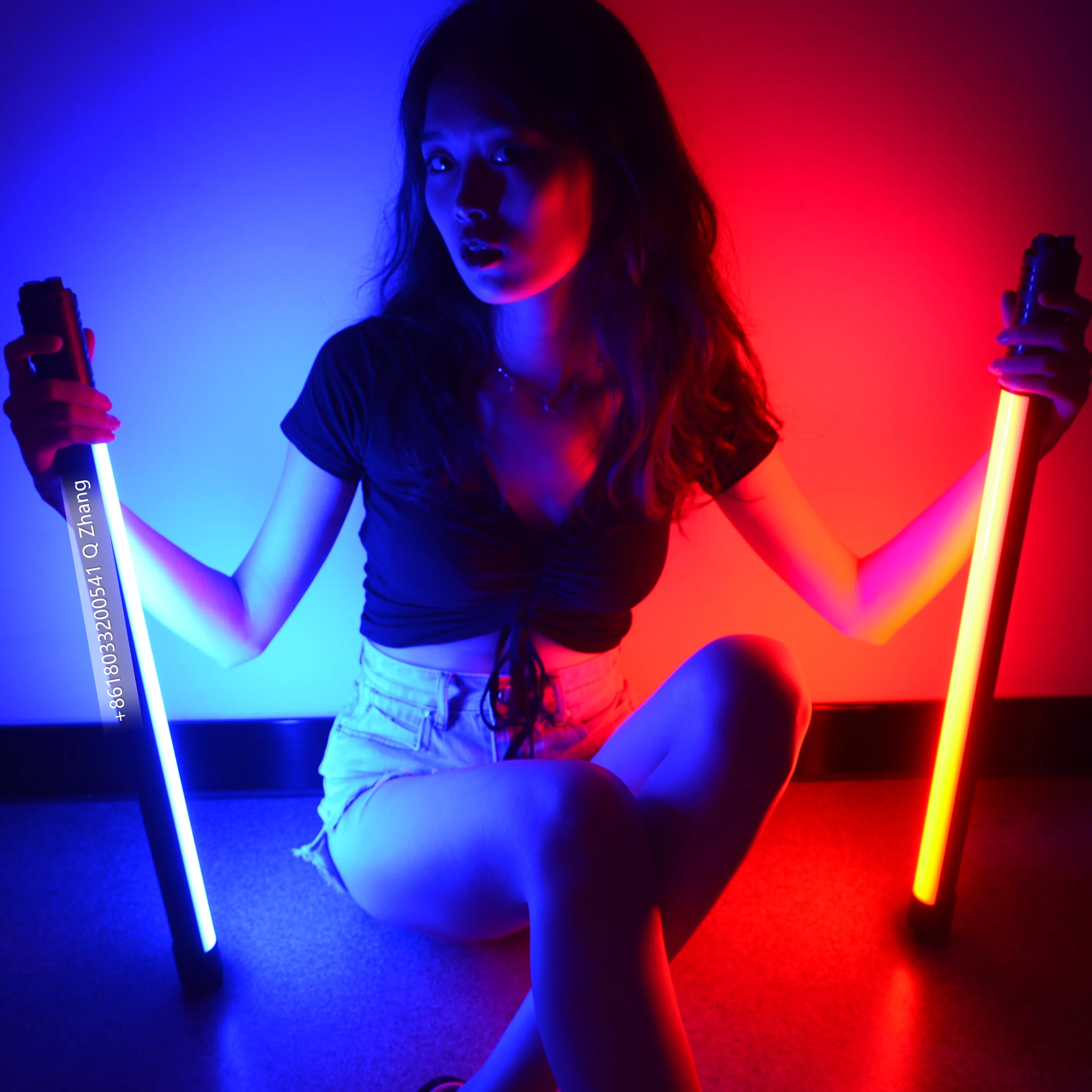 Ручная лампа для видеосъемки Youtube, модель 2800-9990k