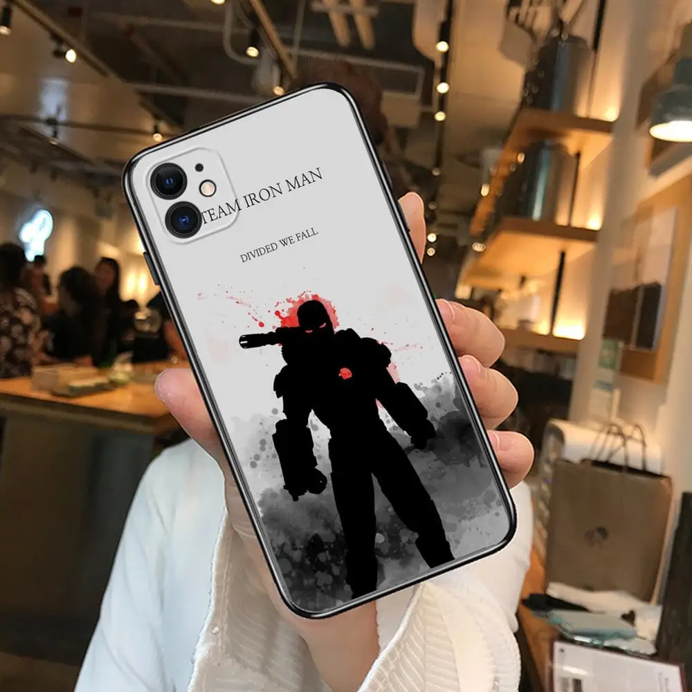 marvel team celular phone cases for iphone 13 pro max case 12 11 pro max 8 plus 7plus 6s xr x xs 6 mini se mobile cell free global shipping
