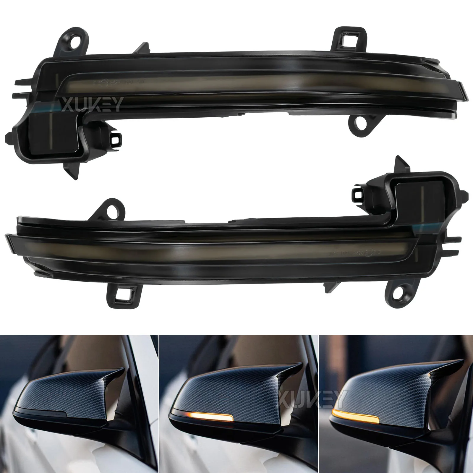 

Dynamic Turn Signals Mirror Lights for BMW F30 F32 F36 F22 X1 BMW 1/2/3/4 Series Side Marker Turn Signal Light Lamp Blinkers