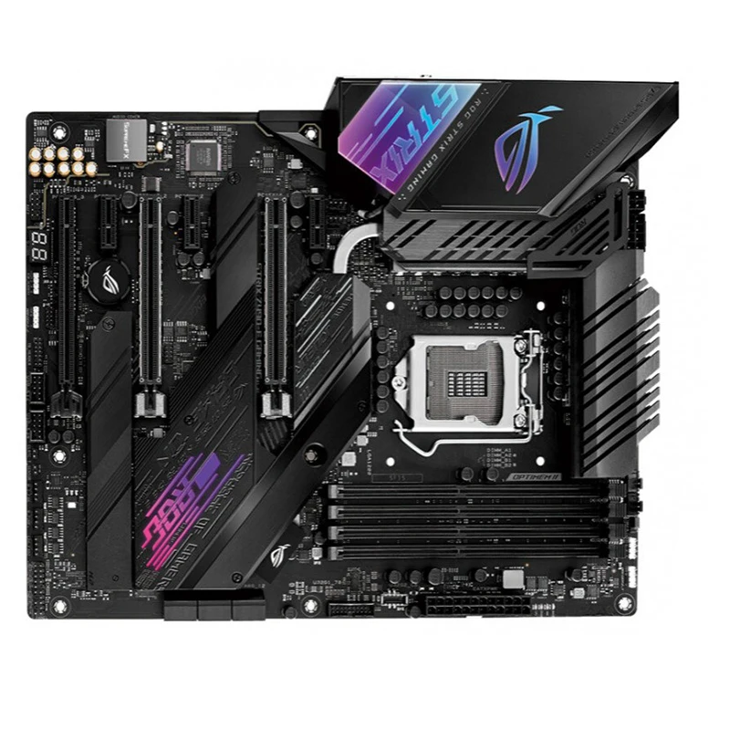 Enlarge For ASUS ROG STRIX Z490-E GAMING lga 1200 computer gaming motherboard atx supports ddr4 cpu intel Asus z490 pc mother board