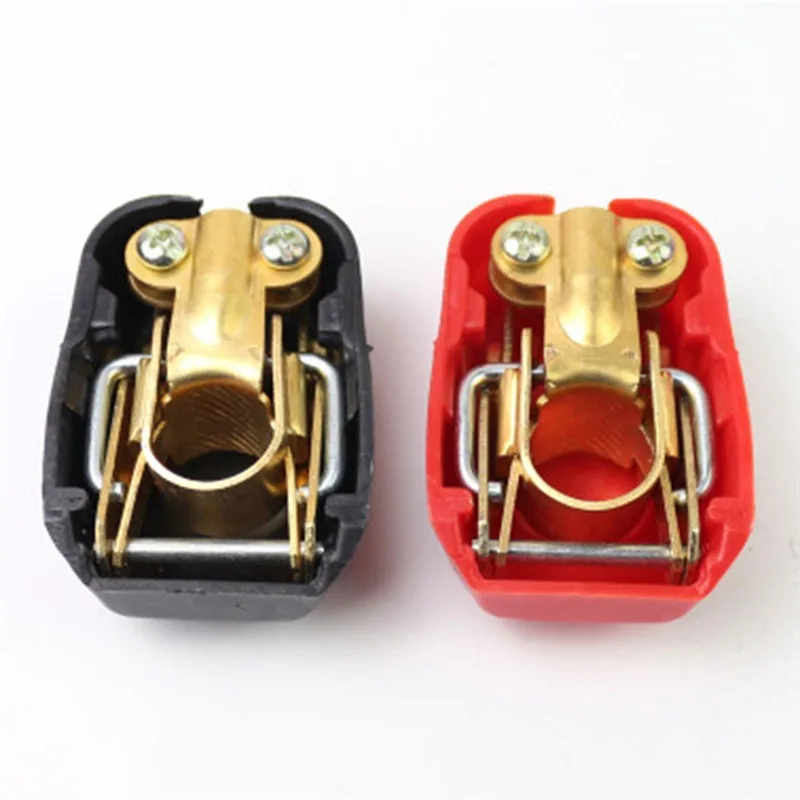 

Универсальный быстросъемный аккумулятор, 1 пара, 12 В, зажимы клемм для автомобиля, фургона, лодки, мотоцикла, Стайлинг автомобиля, автомобиль...