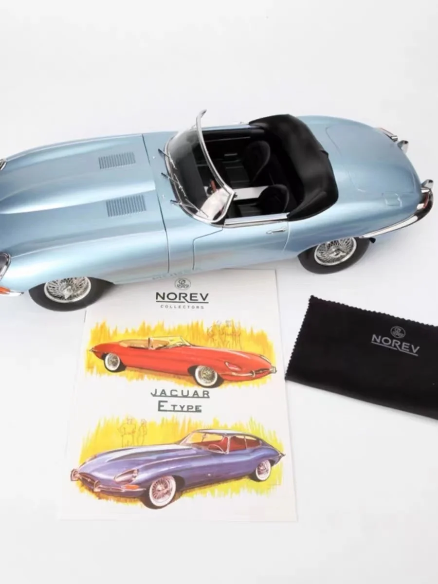 yyhcNorev 1:12 модель автомобиля E-Type литая под давлением роскошная имитация