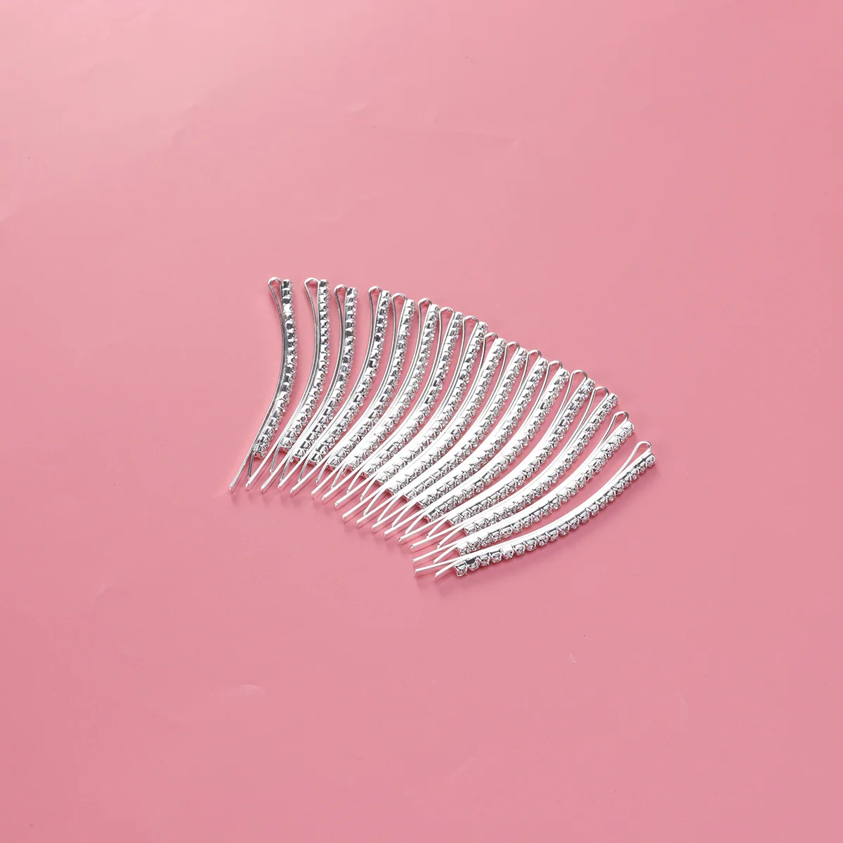 

16 Pcs Rhinestone Hair Clip Snap Clips Rhinestone Barrettes Women Girls Side Barrette Hair Barrettes Girls Bling Hairpins Metal