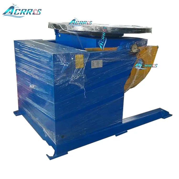 

2T 3T Stepless Frequency Turntable Rotating Big Loading 380V Voltage Welding Positioner Chuck WP200