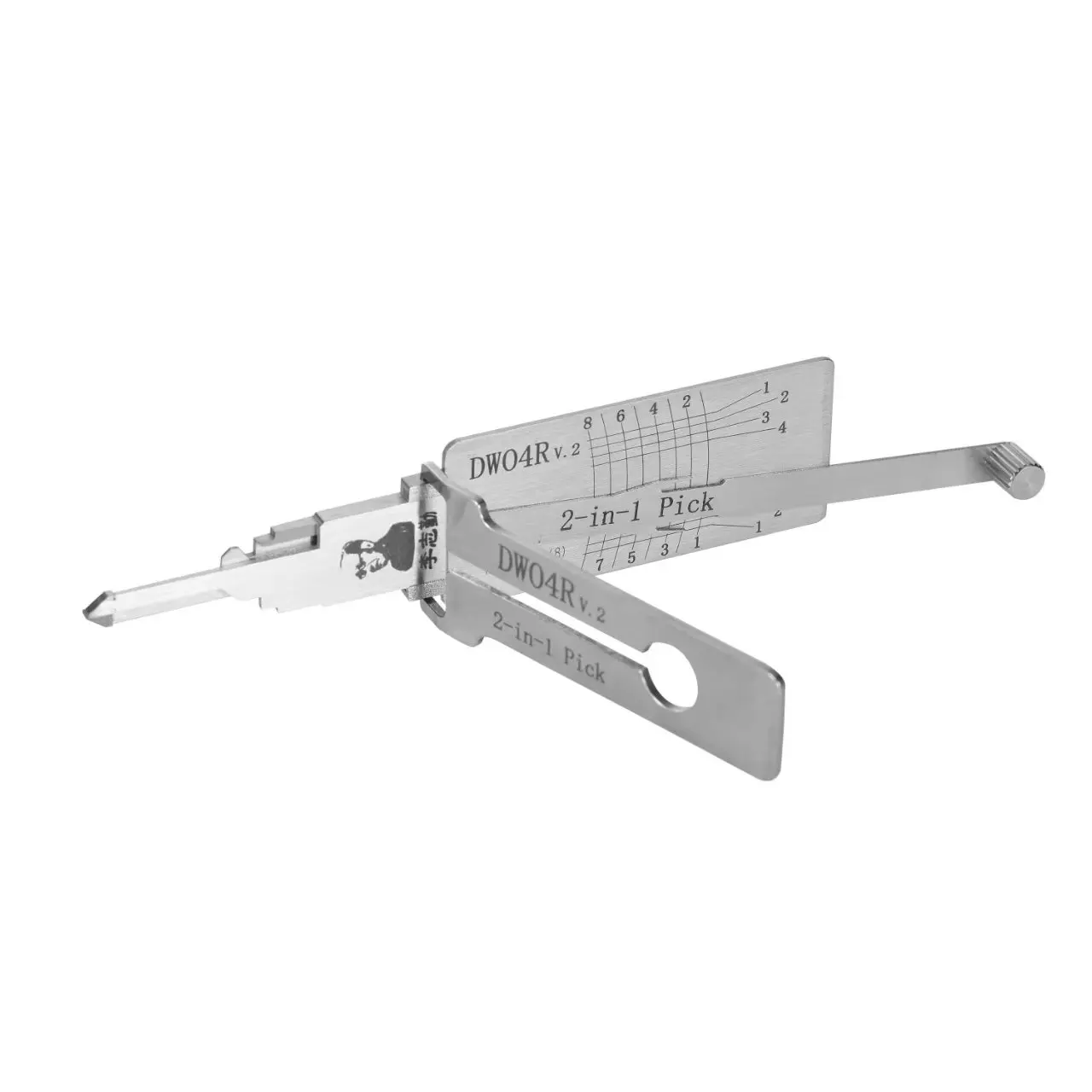 Фото Хит продаж: Набор инструментов Lishi 2-в-1 (2in1) для вскрытия замков и декодирования: CY24, DWO4R, FO38, HON66, HU64, 8910, HU66, HU83, HU92, HU100, HU101. Бесплатная доставка. №2