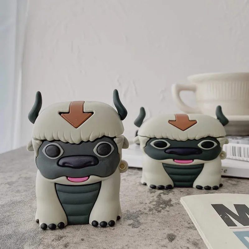 

Cute Cartoon Movie Appa Fly Cow 3D Silicone Case for Apple Airpods 1 2 Pro Cover for 2021 New Airpods 3rd Headphone Cases