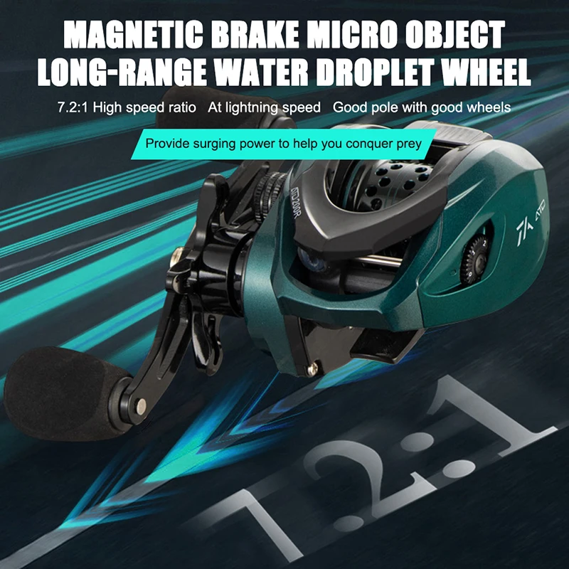 Катушка рыболовная с максимальным усилием фрикциона 22 фунта 210 г катушка из