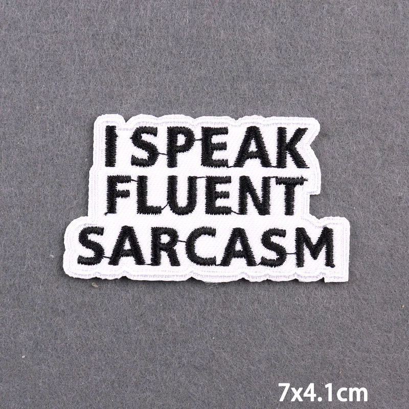 Термоклейкие нашивки для джинсов с надписью Good Vibes