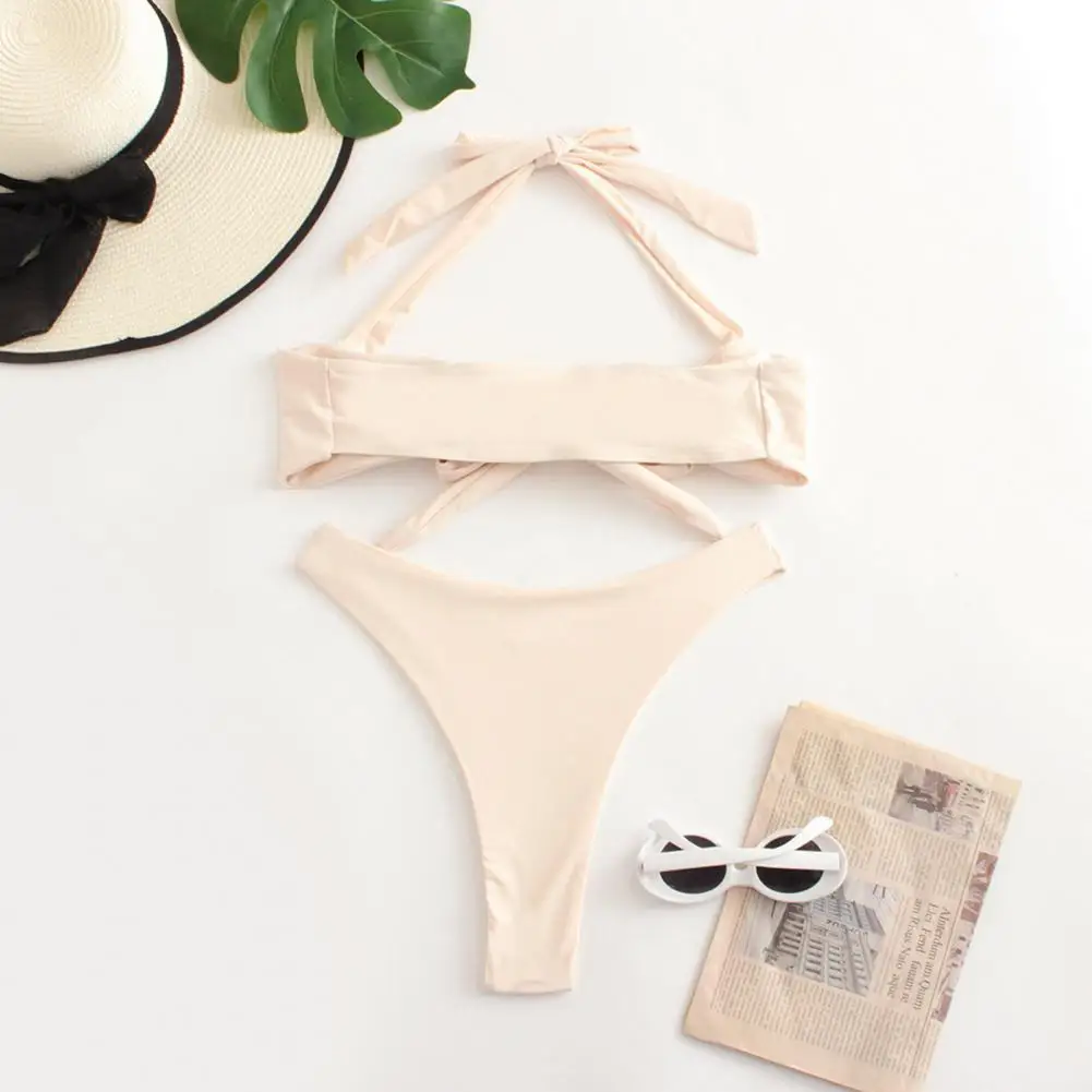 

Bathing Suit No Underwire Bikini Swimsuit Padded Bras Bathing Fashion Split Bikini Swimwear Bathing Suit