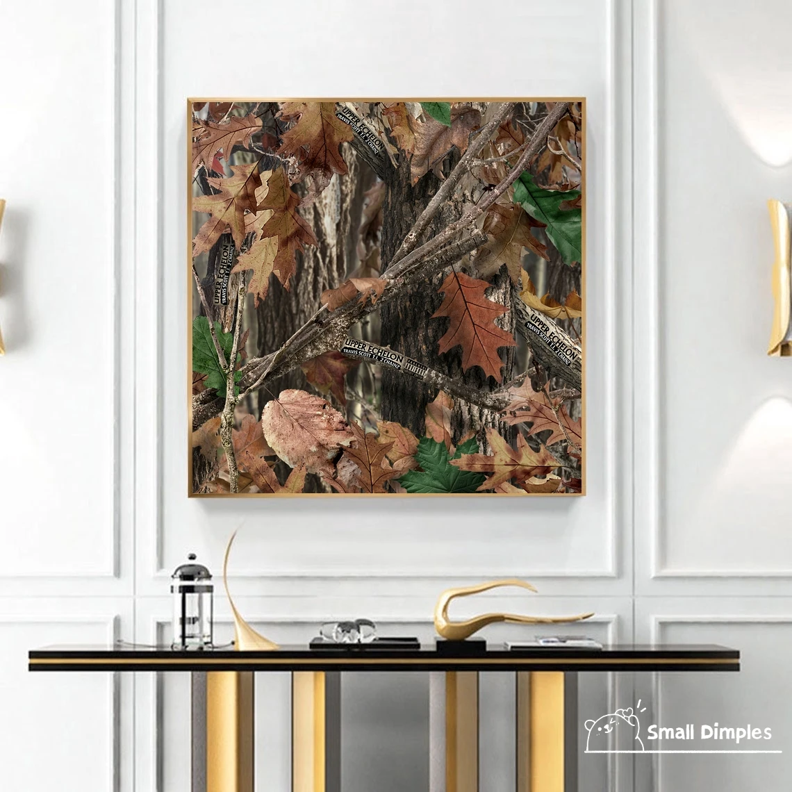 Обложка альбома с тревисом Скоттом верхним эшелоном постер на холсте