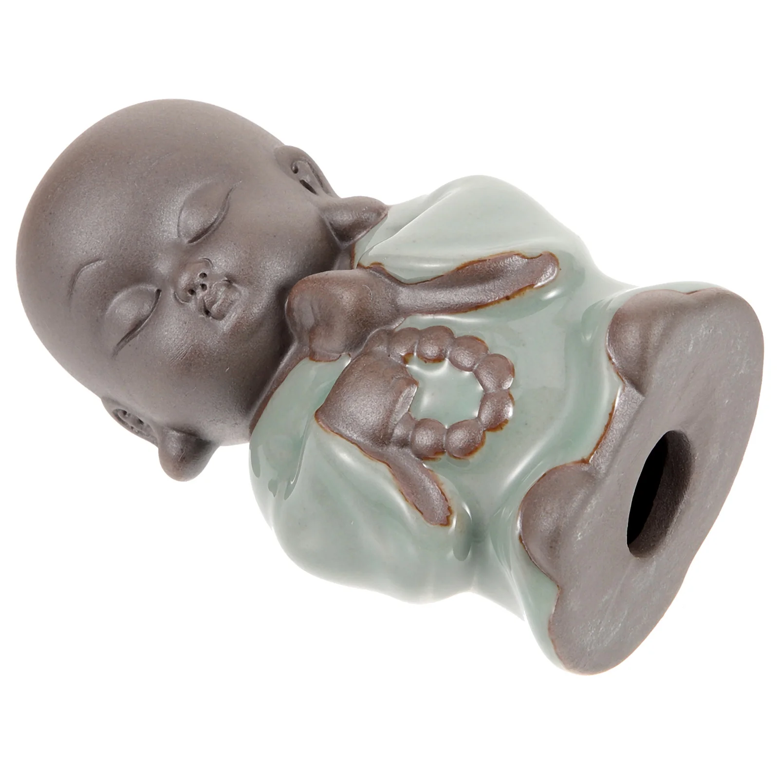 

Украшение в форме монаха, искусственное украшение, чайный столик