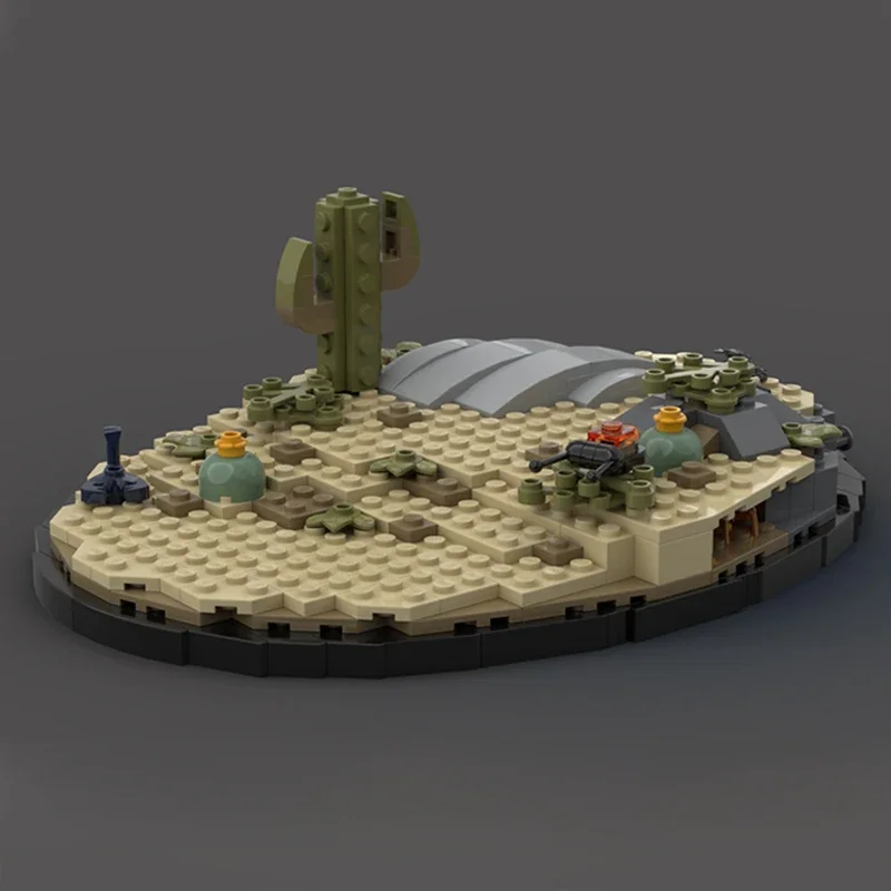 Конструктор Moc серии Биомы мира модульные блоки подарки рождественские игрушки