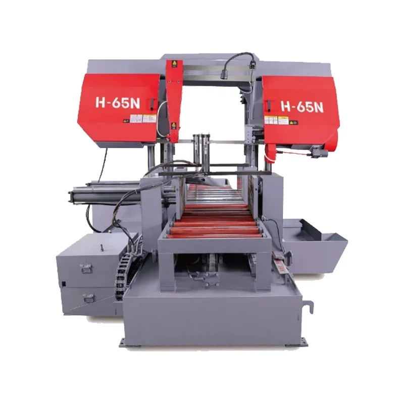 Автоматическая гидравлическая ленточная пильная машина с ЧПУ. Новое