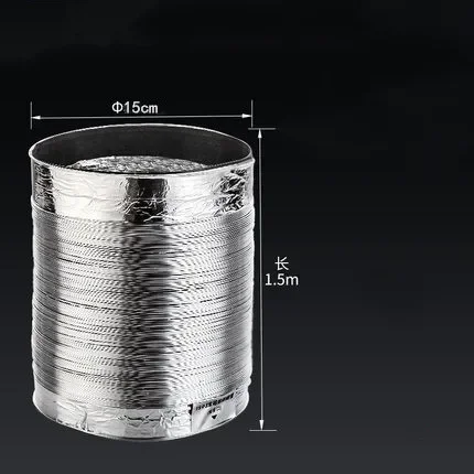 

Алюминиевый гибкий вентиляционный шланг 80-200 мм