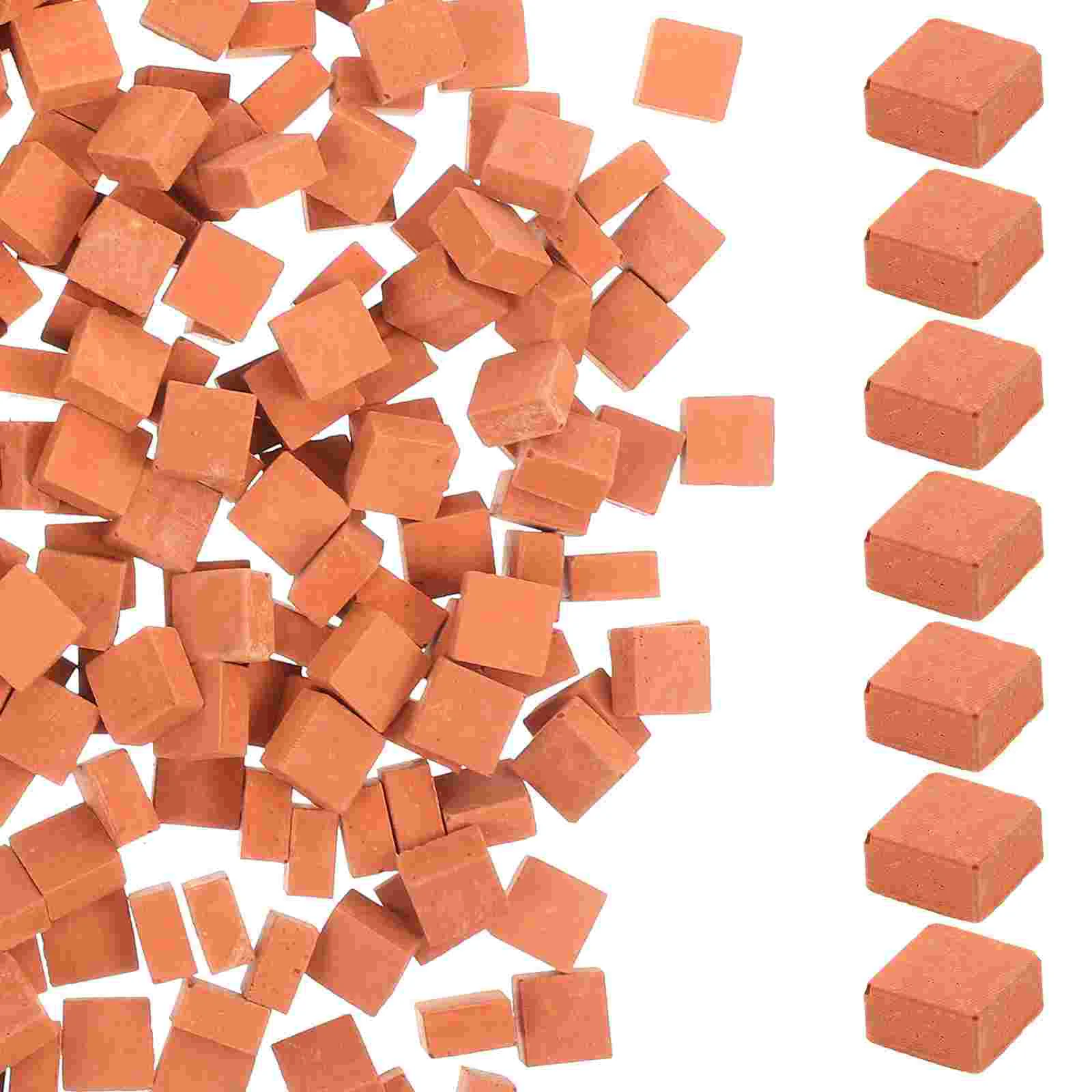 Мини-кирпичи миниатюрный декор мебельные принадлежности для ландшафтного