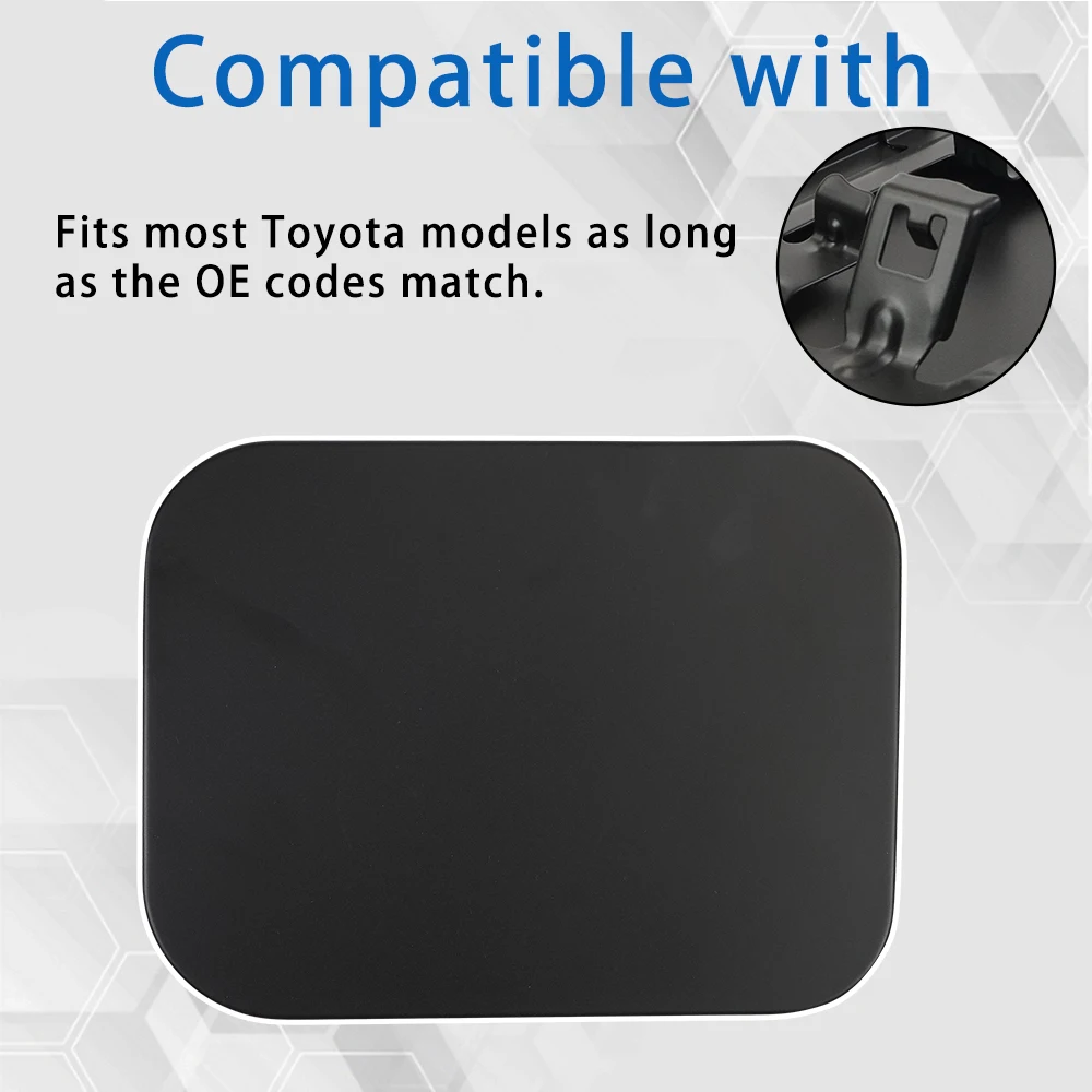 Крышка Топливного наполнителя 77350-08020 крышка топливной двери 926-395 черная подходит