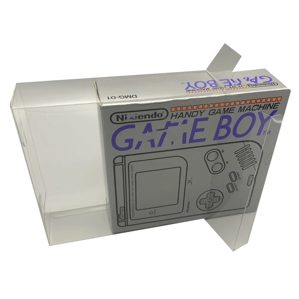 

Collection Display Box For GB/Nintendo Game Boy Game Storage Transparent Boxes TEP Shell Clear Collect Case