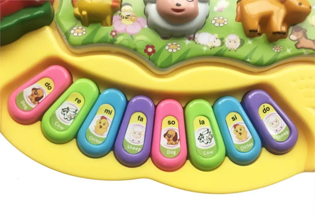 

Farm animal piano, children's electronic piano, educational toys for infants and young children, early childhood education toys