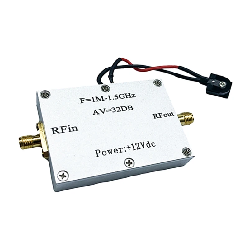

Low Noise Amplifier WYDZ-LNA-1M-1500G32 Gain 32DB Receiver Preamp