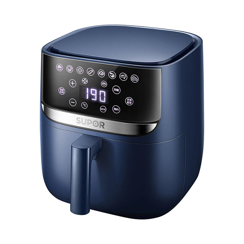 

1700W Electric Air Fryer Touch Operation Multicooker 24-hour Reservation Electric Oven Dual Cycle Grill Frying Pan 6L Airfryer